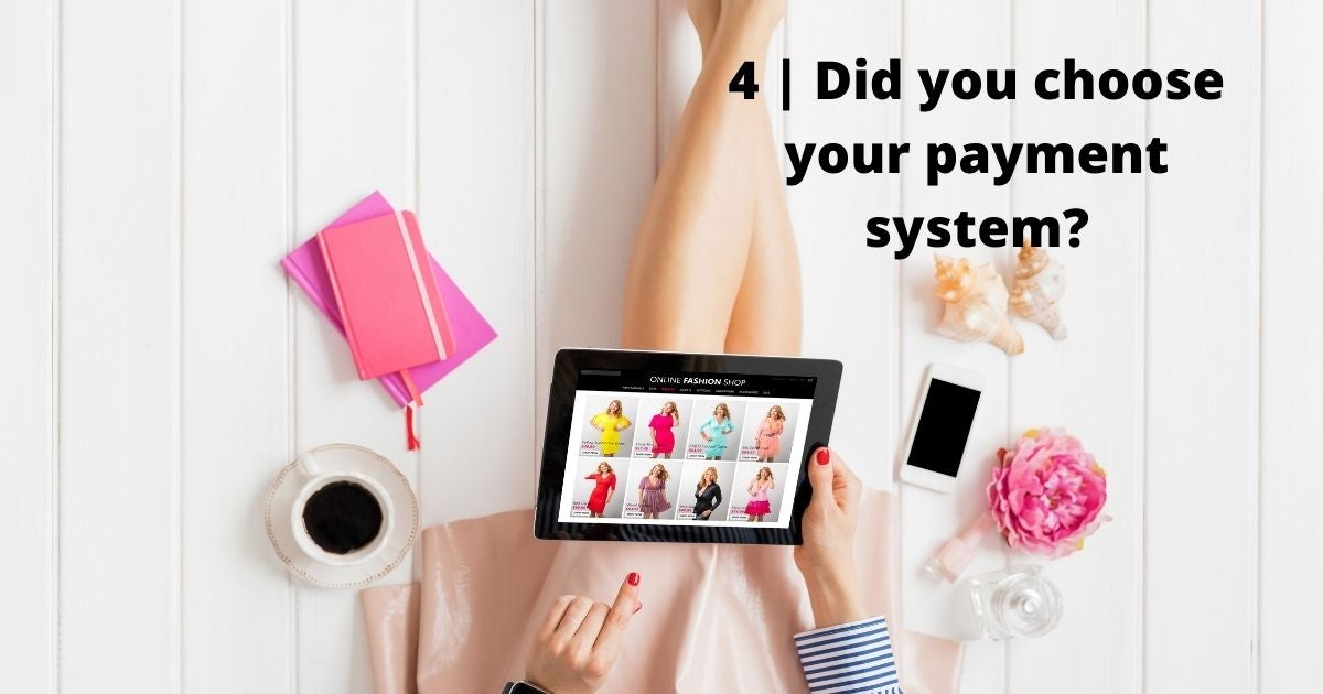 Choose the payment system