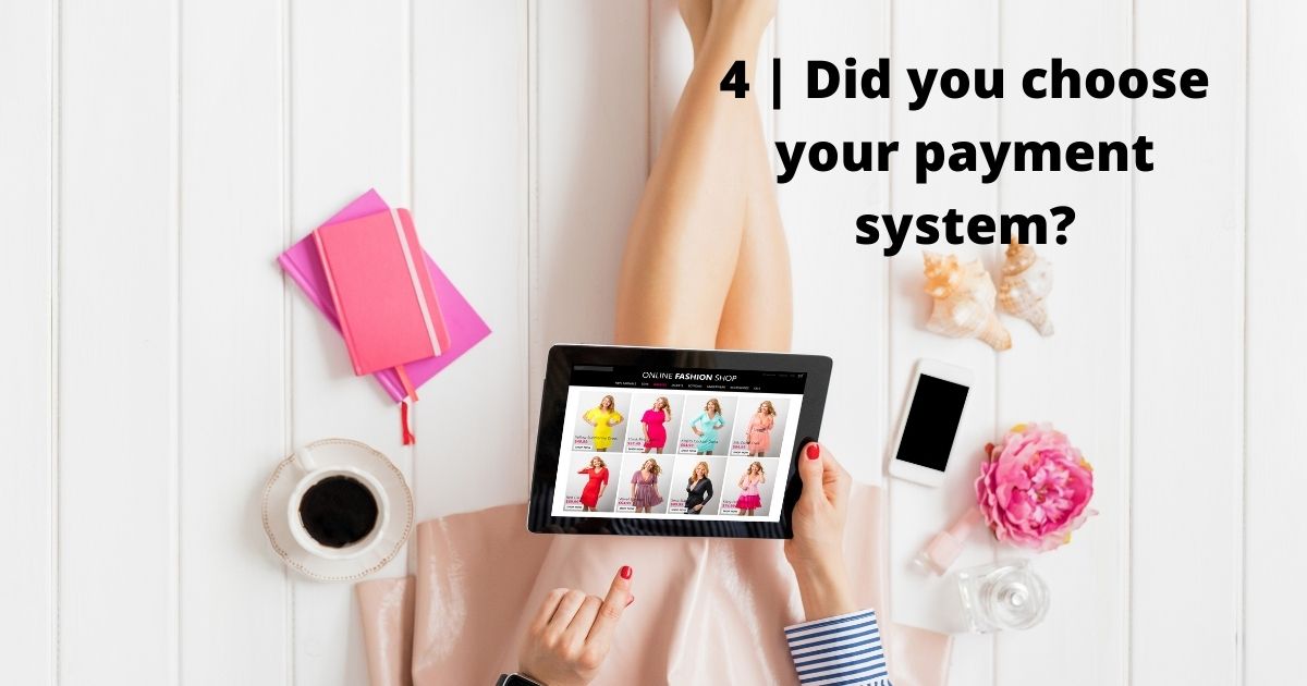 Choose the payment system