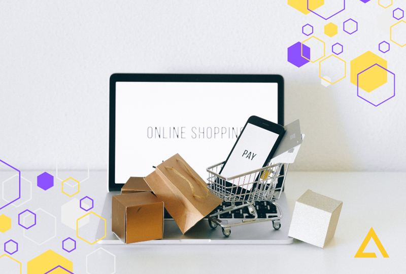 Headless commerce: a decoupled system with separate front-end and back-end, connected by APIs, enabling omnichannel retail experiences