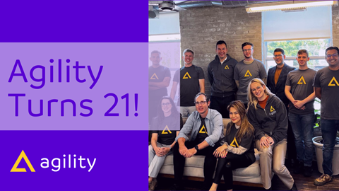 Agility Celebrates 21 Years