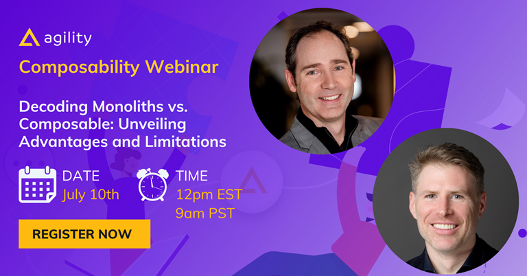 Webinar: Decoding Monoliths vs. Composable