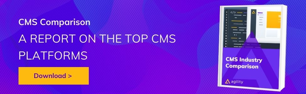 Report on the Top CMS Platforms 2021