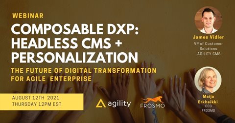 Composable DXP: Headless CMS + Personalization