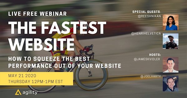 Webinar: The Fastest Website