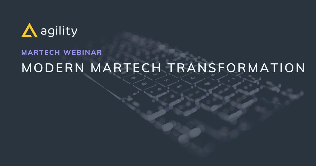 Martech Webinar for Marketing 