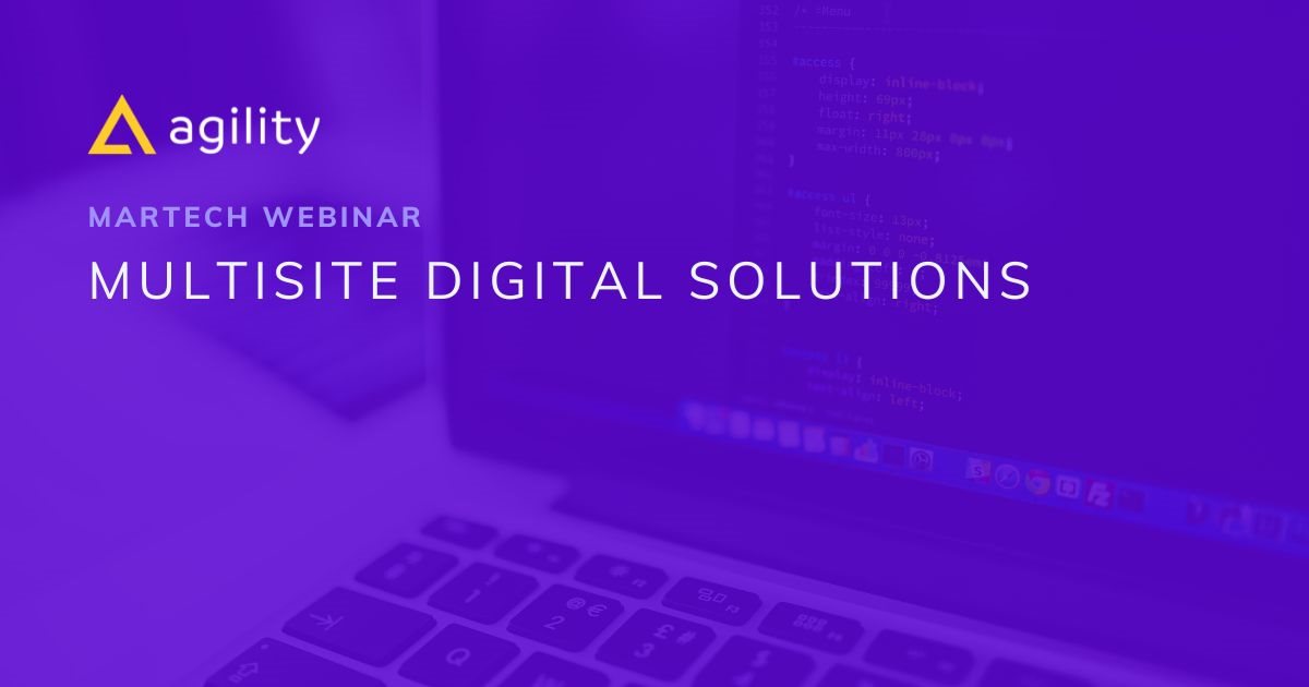 Webinar: how to manage multiple websites