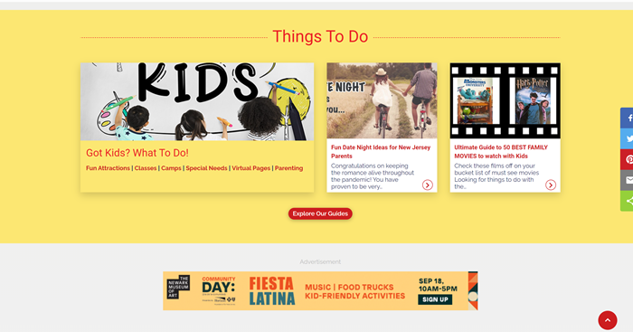 Keeping New Jersey Kids busy with NJ Kids online: Agility delivers an intuitive CMS for a busy editors team