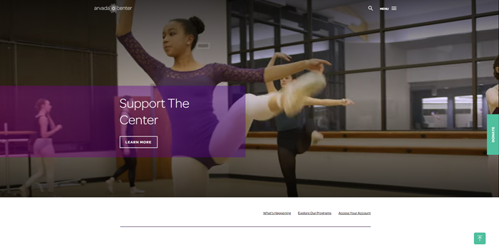 5x Faster Content Editing Experience for Arvada Center for the Arts and Humanities