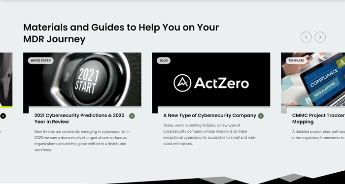 Secure Solution for Security Expert - ActZero