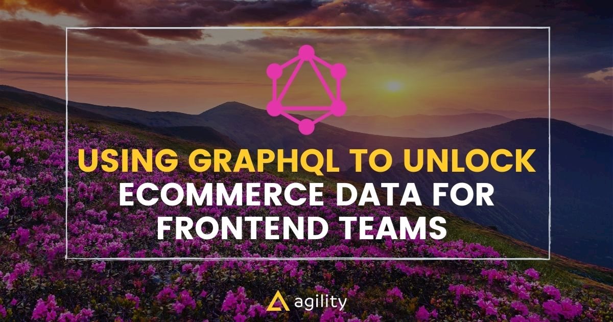Using GraphQL to Unlock eCommerce Data for Frontend Teams