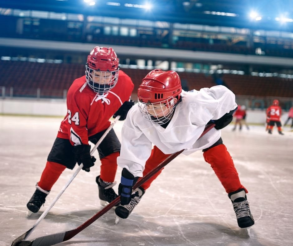 Hockey Canada players on the ice on agilitycms.com 