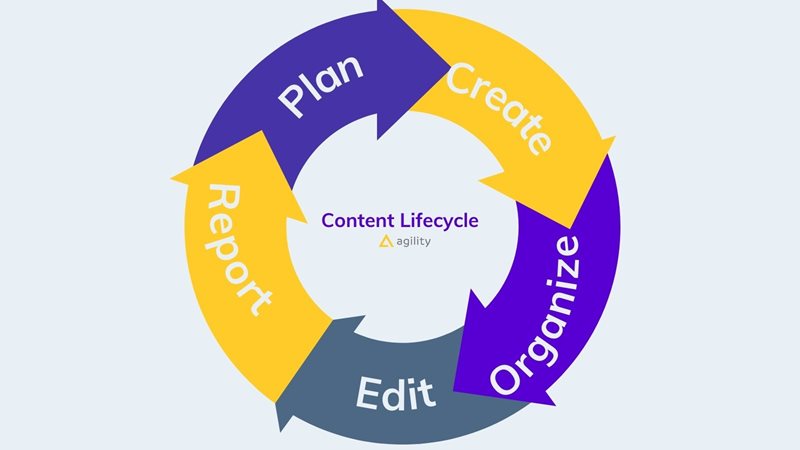 Content lifecycle for content management 