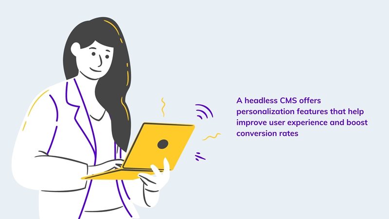 A headless CMS offers personalization features on agilitycms.com