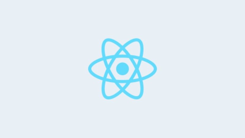 React JS logo on agilitycms.com 