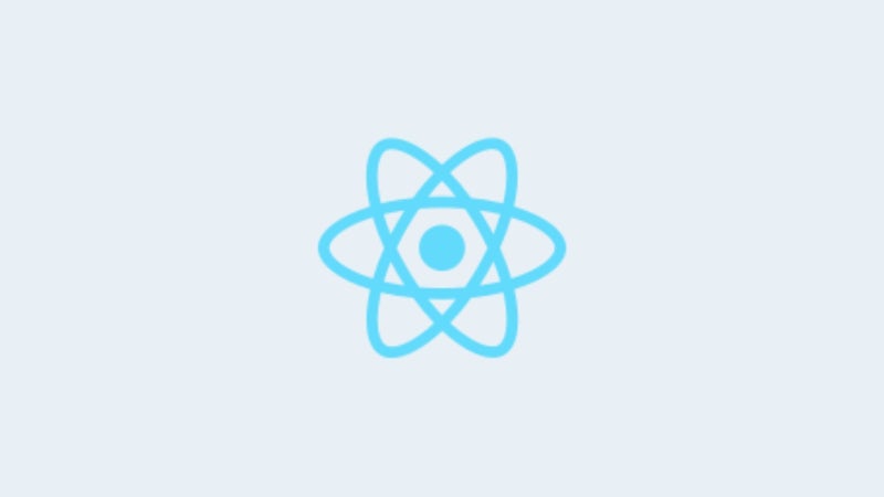 React JS logo on agilitycms.com 