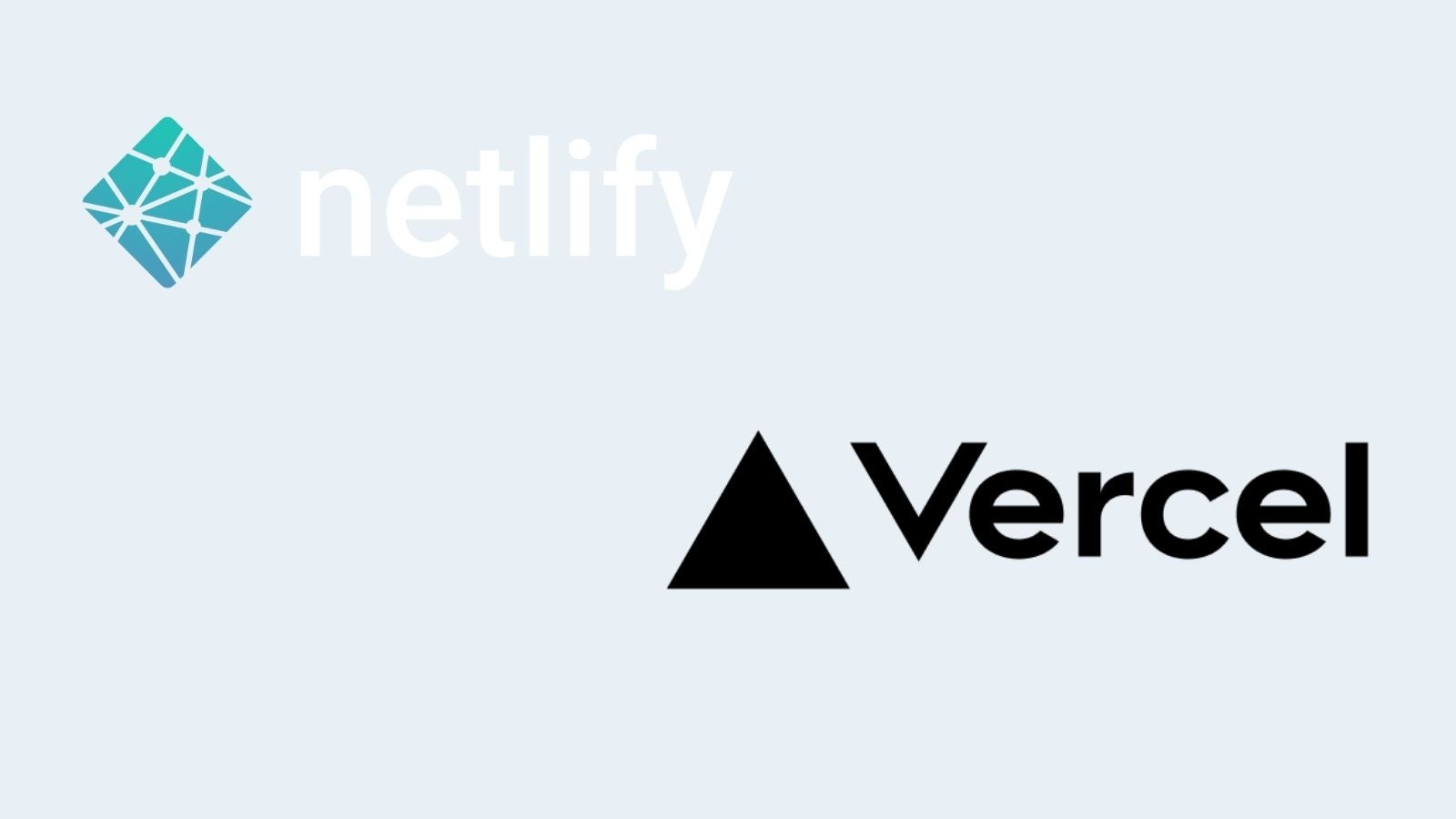 Netlify and Vercel logos on agilitycms.com