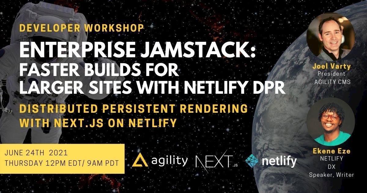Faster Jamstack: How to use Distributed Persistent Rendering with Next.js on Netlify with a Headless CMS