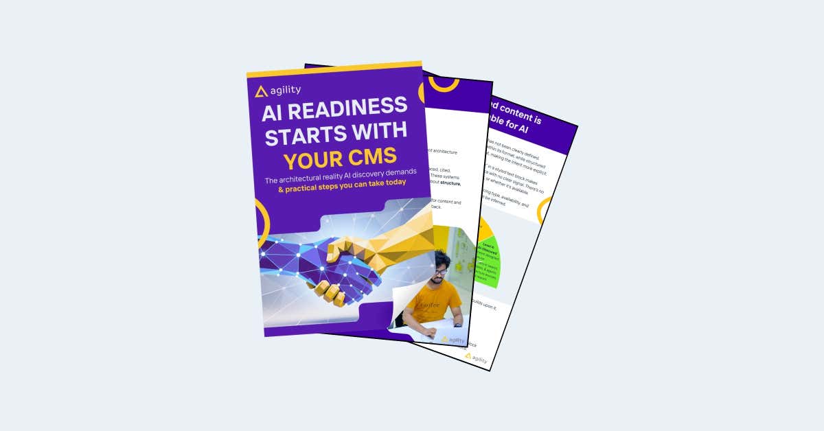 Get Your Content Ready for AI Search | Agility CMS
