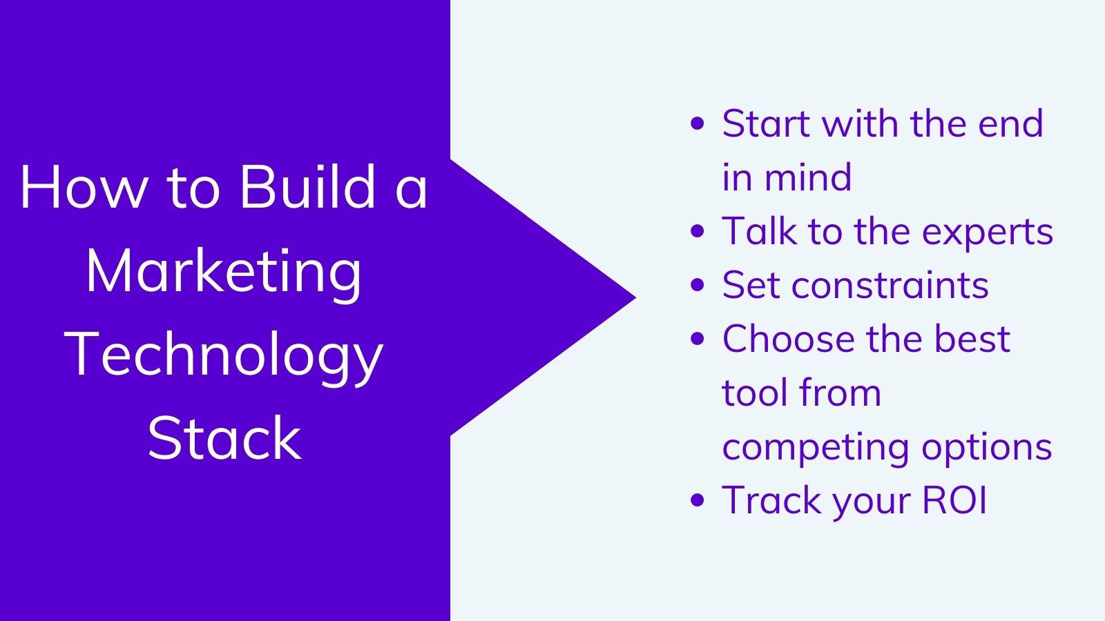 5 Steps To A Killer Martech Stack | Agility CMS