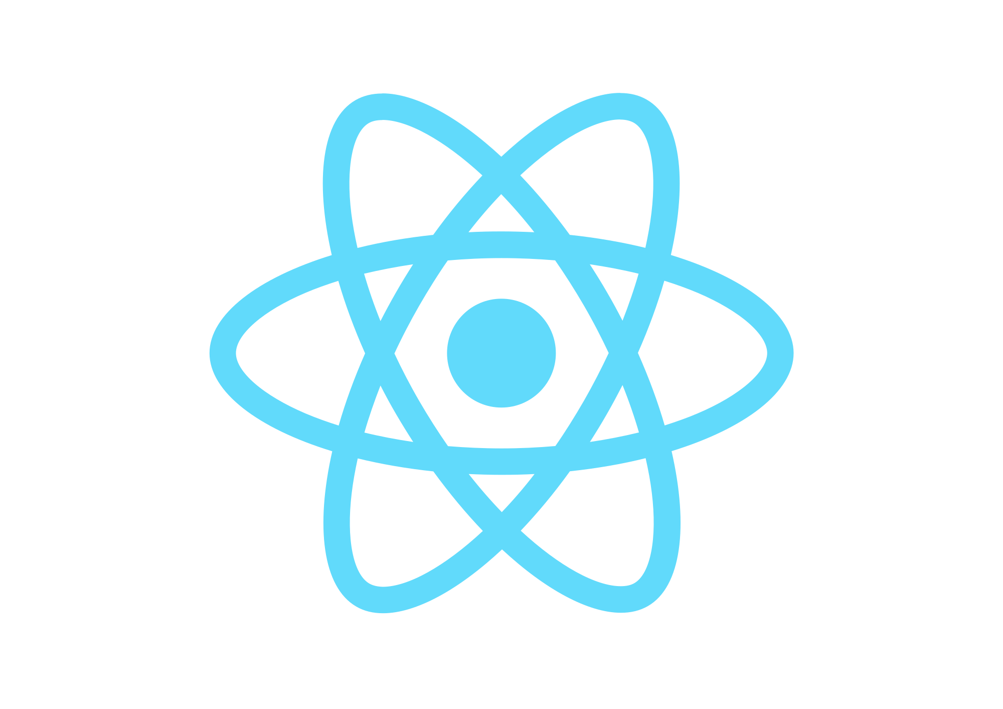 React blue atom logo on agilitycms.com