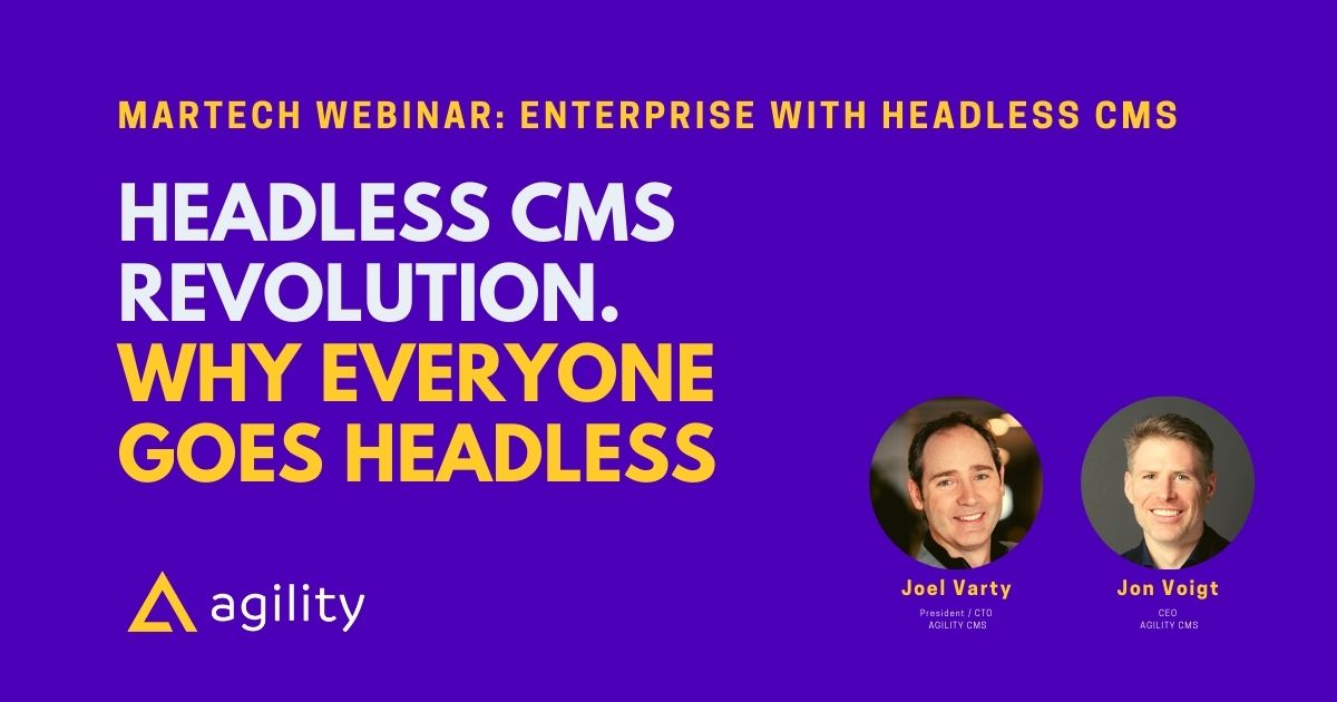 headless cms webinar