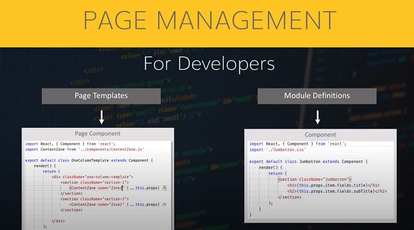 Page management HTML on agilitycms.com