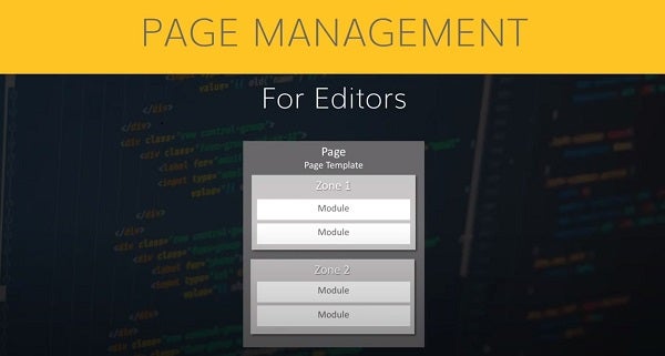 Page management for editors on agilitycms.com