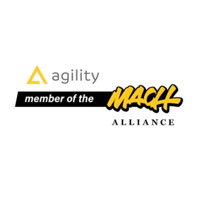 Agility is a member of the MACH Alliance