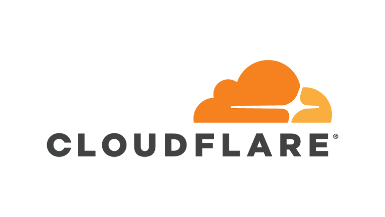 Cloudfare logo on agilitycms.com
