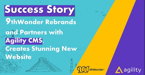 9thWonder: Rebrand and New Website Using Agility CMS 