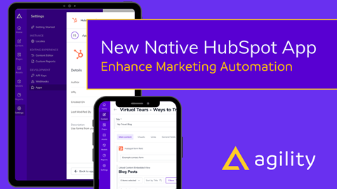 Agility Launches New Native HubSpot App