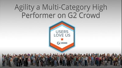 Agility a Multi-Category High Performer on G2 Crowd