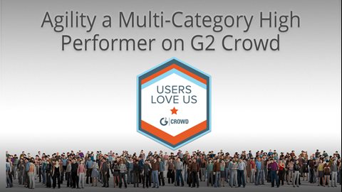 Agility a Multi-Category High Performer on G2 Crowd