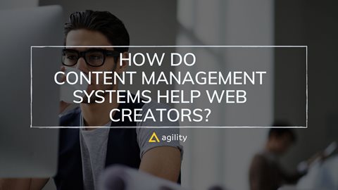 How do content management systems help web creators?