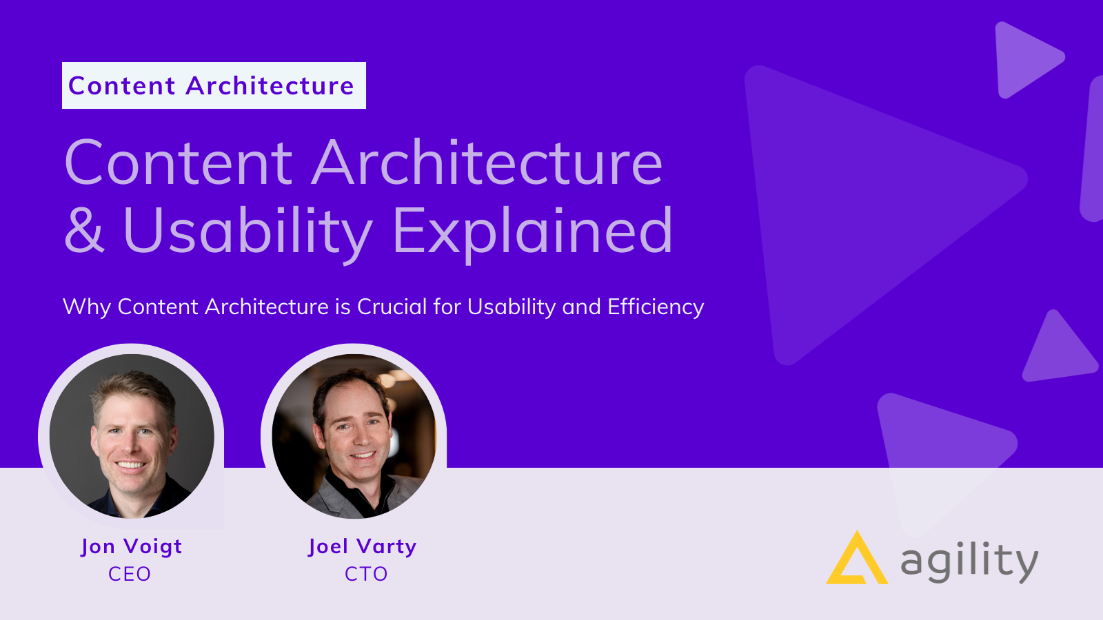 Content Architecture for CMS Usability 
