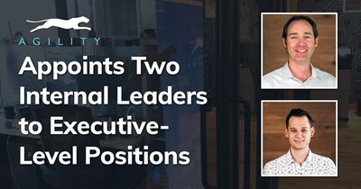 Headless CMS Leader Agility Restructures Leadership Team as it Prepares New Offerings & Plans for Record Growth