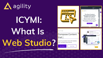 ICYMI: What Is Web Studio?