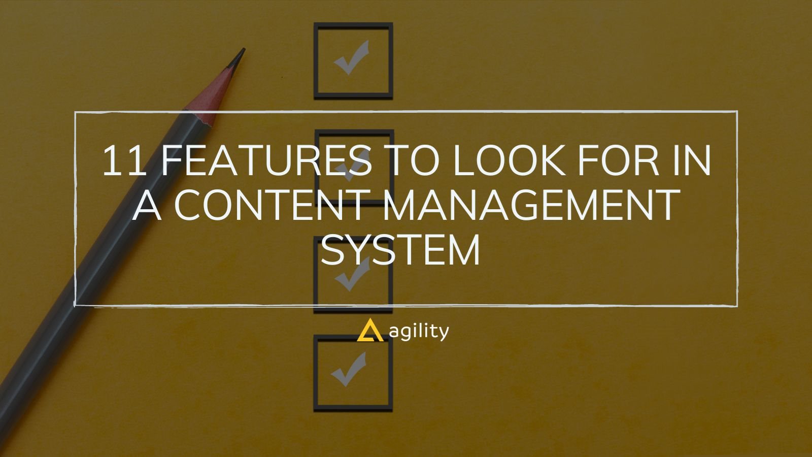 Content Management System Features