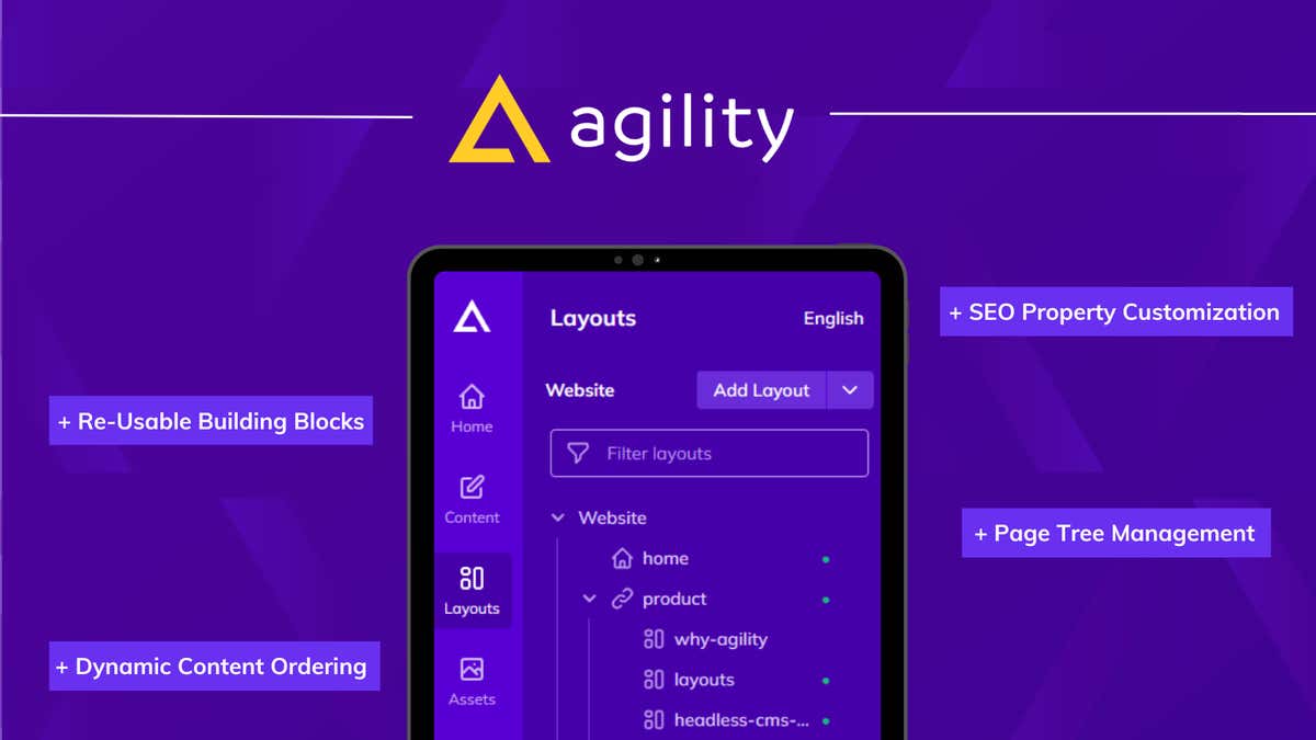 Headless CMS & SEO Success with Layouts | Agility CMS