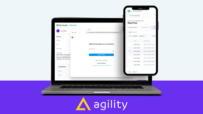 Agility CMS Unveils Native Formstack App 