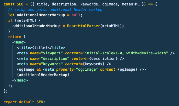 SEO in Agility CMS