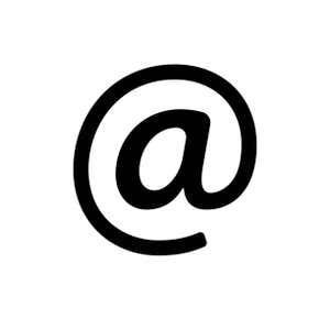 Tagging using @ symbol