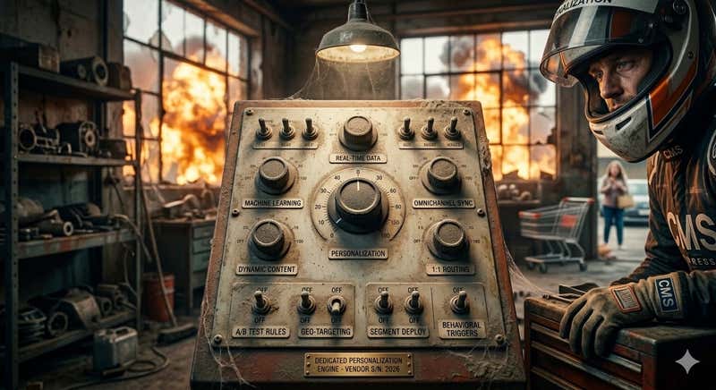 A dusty set of dials