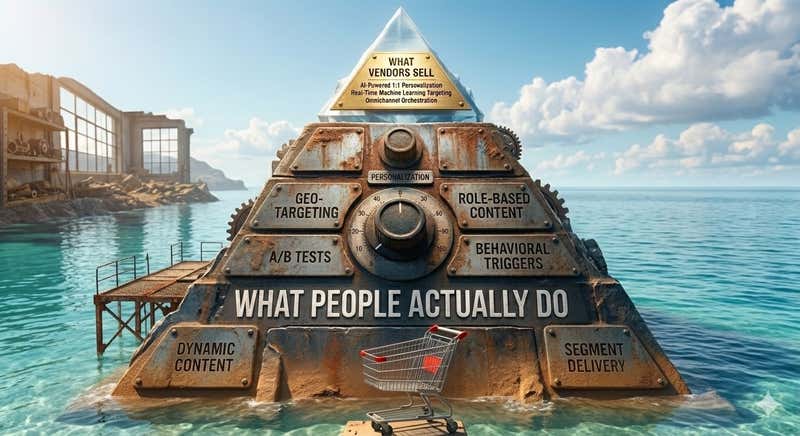 A pyramid / iceberg thing with dials