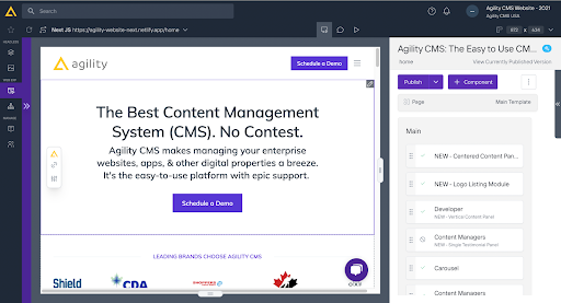 Discover the ultimate content management solution with Web Studio by Agility CMS. 