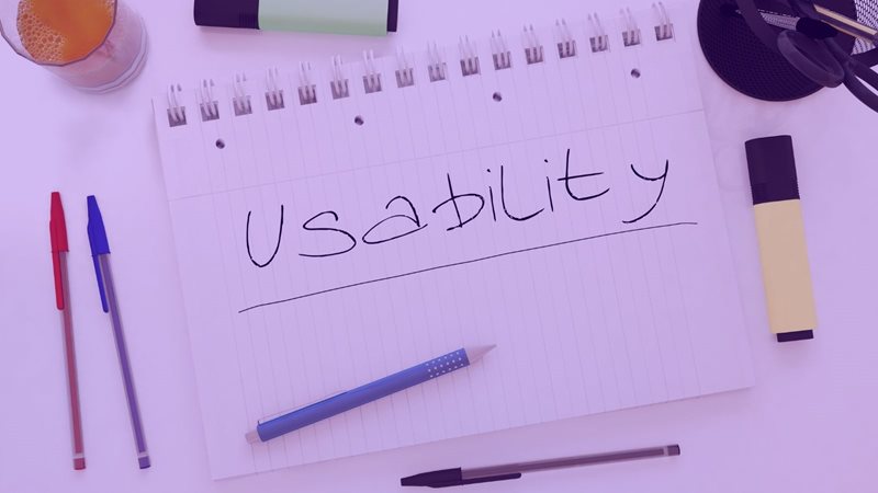 Paper with usability written on it on agilitycms.com