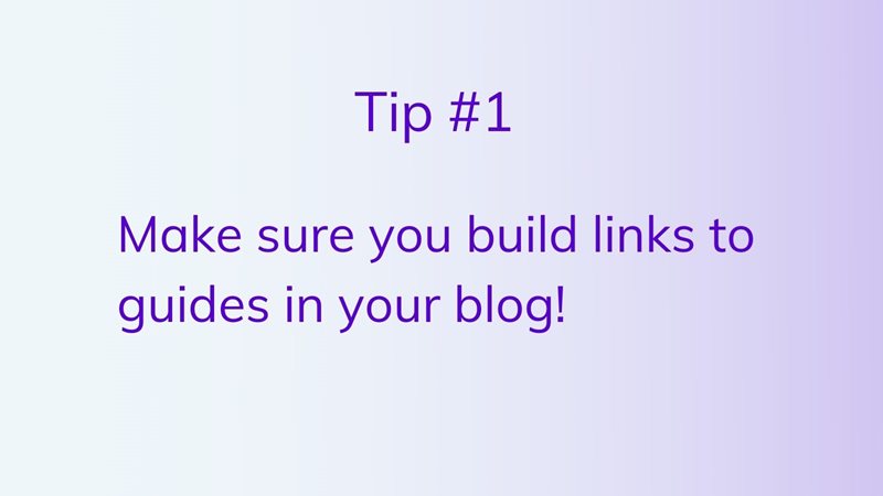 Content tip: build links on agilitycms.com 