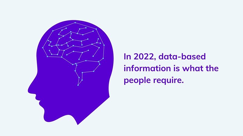 Data-based information is what the people require.