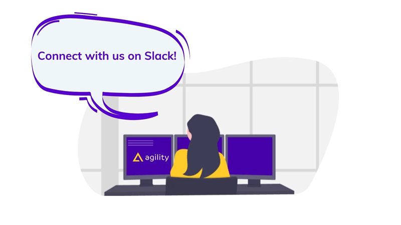 Connect with us on Slack