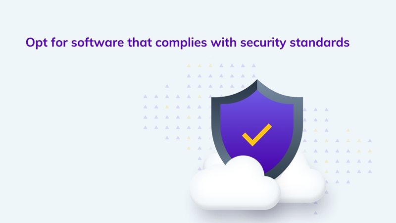 Software that complies with security standards